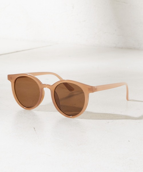 Chico（チコ）の「ボストンフレームサングラス（サングラス・レディース・ベージュ/ブラウン/ブラウン系その他/キャメル・FREE）」の13枚目の写真