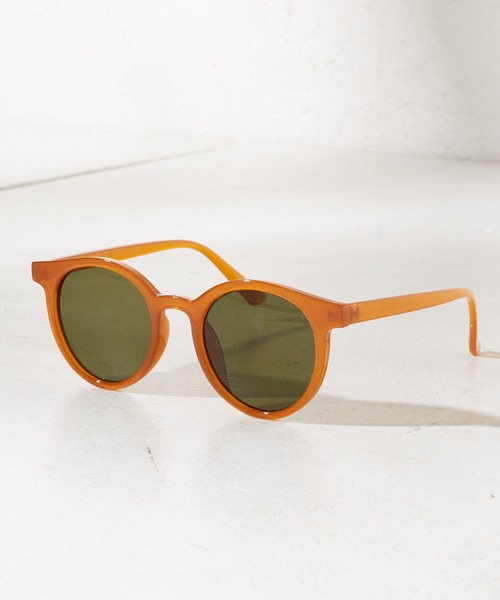 Chico（チコ）の「ボストンフレームサングラス（サングラス・レディース・ベージュ/ブラウン/ブラウン系その他/キャメル・FREE）」の14枚目の写真