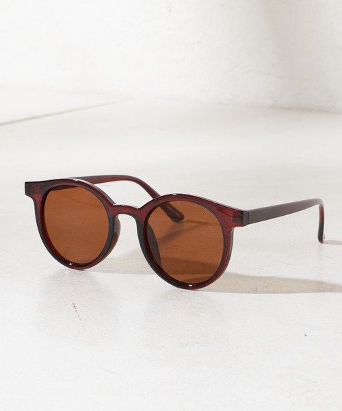 Chico（チコ）の「ボストンフレームサングラス（サングラス・レディース・ベージュ/ブラウン/ブラウン系その他/キャメル・FREE）」の16枚目の写真