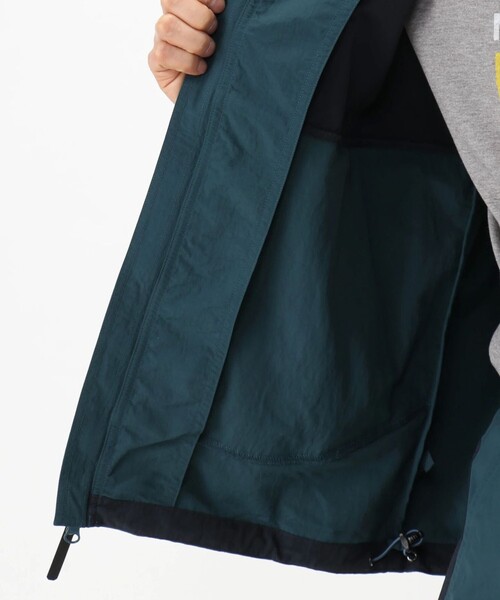 MOUNTAIN HARDWEAR（マウンテンハードウェアー）の「MHW キャンプ 4 ジャケット（ナイロンジャケット・メンズ・ブラック/ベージュ/エメラルド・M/L/S）」の10枚目の写真