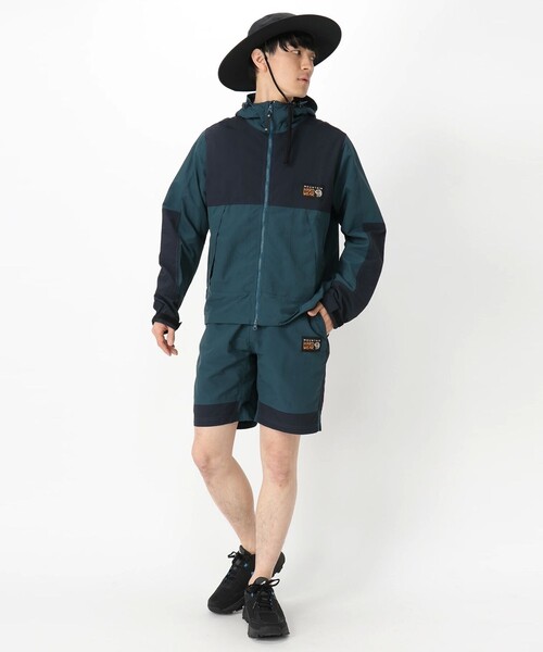 MOUNTAIN HARDWEAR（マウンテンハードウェアー）の「MHW キャンプ 4 ジャケット（ナイロンジャケット・メンズ・ブラック/ベージュ/エメラルド・M/L/S）」の12枚目の写真