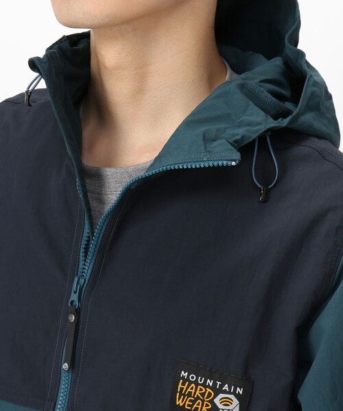 MOUNTAIN HARDWEAR（マウンテンハードウェアー）の「MHW キャンプ 4 ジャケット（ナイロンジャケット・メンズ・ブラック/ベージュ/エメラルド・M/L/S）」の16枚目の写真