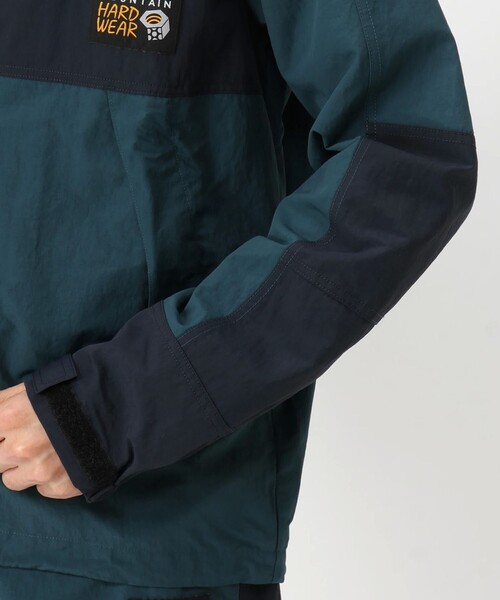 MOUNTAIN HARDWEAR（マウンテンハードウェアー）の「MHW キャンプ 4 ジャケット（ナイロンジャケット・メンズ・ブラック/ベージュ/エメラルド・M/L/S）」の18枚目の写真