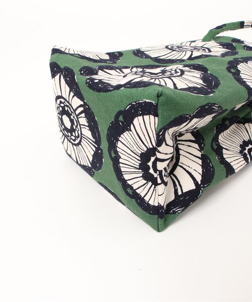 PARKS TOKYO SELECT（パークストウキョウセレクト）の「【丸山工房】北欧柄 きんちゃくショルダーバック（ショルダーバッグ・レディース・ブラック系その他/グリーン系その他・FREE）」の4枚目の写真