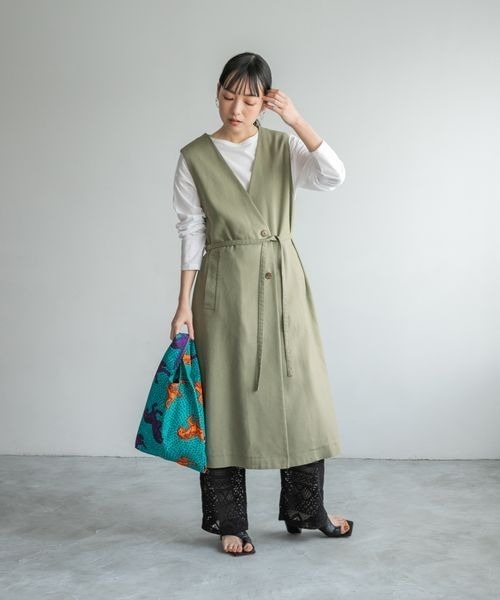 LOWRYS FARM（ローリーズファーム）の「バティックガラマルシェＢＡＧ　275948（ハンドバッグ・レディース・ブルー/ピンク・FREE）」の6枚目の写真