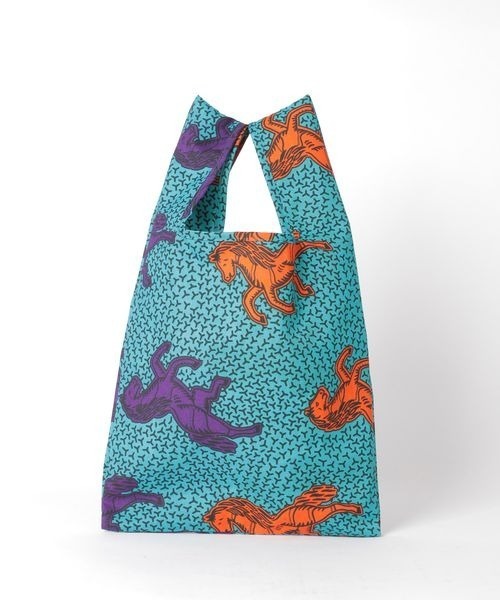 LOWRYS FARM（ローリーズファーム）の「バティックガラマルシェＢＡＧ　275948（ハンドバッグ・レディース・ブルー/ピンク・FREE）」の11枚目の写真