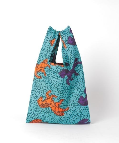 LOWRYS FARM（ローリーズファーム）の「バティックガラマルシェＢＡＧ　275948（ハンドバッグ・レディース・ブルー/ピンク・FREE）」の8枚目の写真