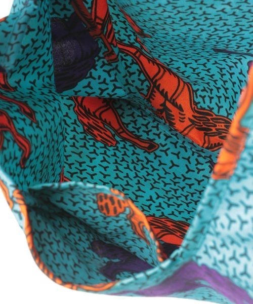 LOWRYS FARM（ローリーズファーム）の「バティックガラマルシェＢＡＧ　275948（ハンドバッグ・レディース・ブルー/ピンク・FREE）」の13枚目の写真