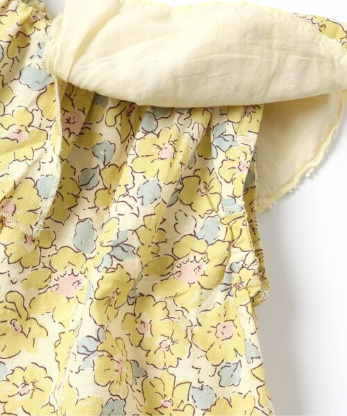 apres les cours（アプレレクール）の「ボタニカルチュニック（チュニック・キッズ・サックスブルー/イエロー・120/140/80/130/110/100/90）」の11枚目の写真