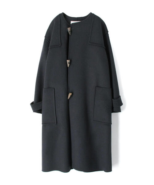 TOMORROWLAND ブラック ロングコート TOMORROWLAND ブラックロング