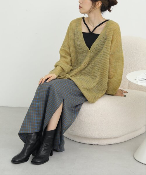 RAY CASSIN（レイカズン）の「S-Lサイズ展開 ストレッチオブリークブーツ（ブーツ・レディース・ブラック/ベージュ/キナリ・SMALL/MEDIUM/LARGE）」の7枚目の写真