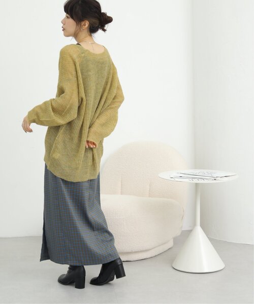 RAY CASSIN（レイカズン）の「S-Lサイズ展開 ストレッチオブリークブーツ（ブーツ・レディース・ブラック/ベージュ/キナリ・SMALL/MEDIUM/LARGE）」の9枚目の写真