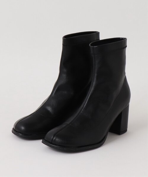 RAY CASSIN（レイカズン）の「S-Lサイズ展開 ストレッチオブリークブーツ（ブーツ・レディース・ブラック/ベージュ/キナリ・SMALL/MEDIUM/LARGE）」の10枚目の写真