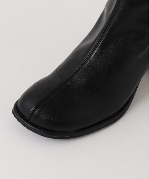 RAY CASSIN（レイカズン）の「S-Lサイズ展開 ストレッチオブリークブーツ（ブーツ・レディース・ブラック/ベージュ/キナリ・SMALL/MEDIUM/LARGE）」の13枚目の写真