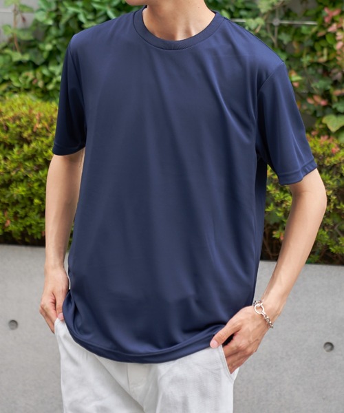 LIFEMAX(ライフマックス)の「【LIFEMAX】4.3オンスドライTシャツ 抗ウイルス 抗菌防臭 吸水速乾 UVカット MS1160(Tシャツ/カットソー・メンズ・ホワイト/ネイビー/ブラック/ブルー・XL/M/S/L)」の1枚目の写真
