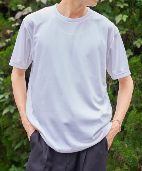 LIFEMAX(ライフマックス)の「【LIFEMAX】4.3オンスドライTシャツ 抗ウイルス 抗菌防臭 吸水速乾 UVカット MS1160(Tシャツ/カットソー・メンズ・ホワイト/ネイビー/ブラック/ブルー・XL/M/S/L)」の5枚目の写真