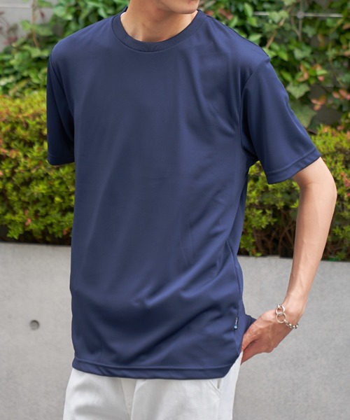 LIFEMAX(ライフマックス)の「【LIFEMAX】4.3オンスドライTシャツ 抗ウイルス 抗菌防臭 吸水速乾 UVカット MS1160(Tシャツ/カットソー・メンズ・ホワイト/ネイビー/ブラック/ブルー・XL/M/S/L)」の7枚目の写真