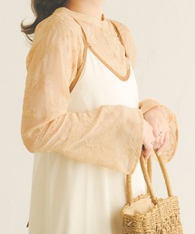 Ambre Neige | 2WAY花柄刺繍シアーブラウス／【WEB/EC限定商品】(シャツ/ブラウス)
