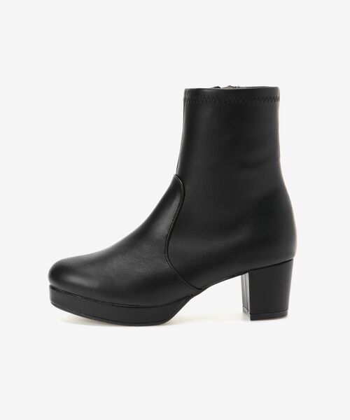 MAJESTIC LEGON（マジェスティックレゴン）の「フカフカストレッチブーツ（ブーツ・レディース・ブラック/アイボリー・SMALL/MEDIUM/LARGE/X-LARGE）」の22枚目の写真