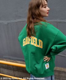 SEQUENZ（シークエンズ）の「【SEQUENZ】GF BASEBALL TEAM CREW NECK SWEAT  / ガーフィールド ベースボールロゴ サガラ刺繍 ワッペン クルーネック スウェット（スウェット・メンズ）」