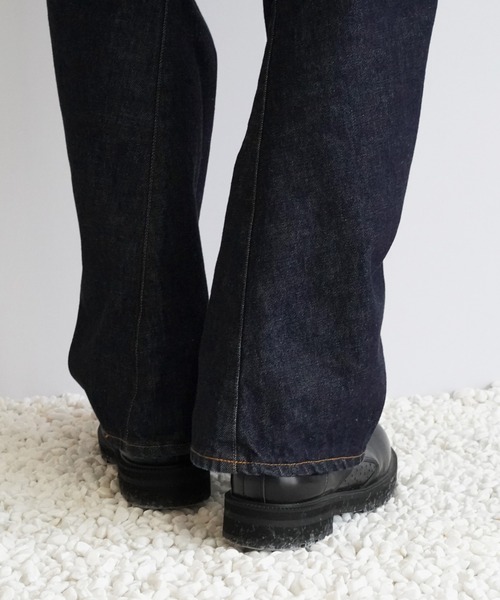 belvet リジットデニム　ベルベット　黒　M R belvet リジットデニム ベルベット 黒 M - メルカリ