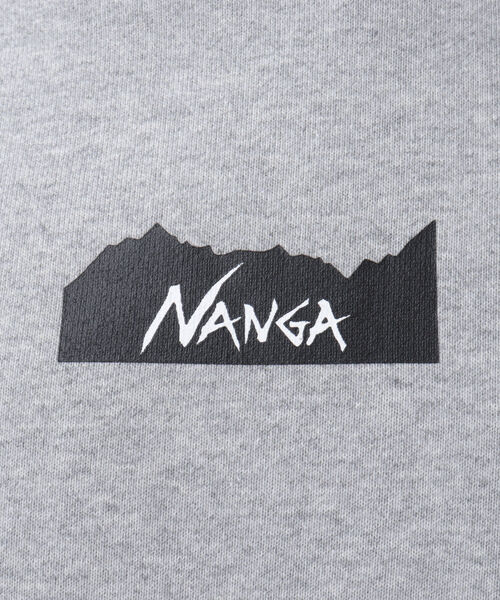 NANGA(ナンガ)の「【NANGA/ナンガ】別注ECO HYBRID SWEAT HOODIE スウェット パーカー(パーカー・メンズ・ネイビー/グレー/キャメル・M/L)」の9枚目の写真