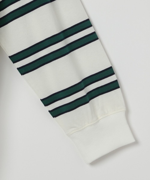 PBLIM（ページボーイリム）の「PAGEBOYLIM/ワッペンボーダーロンT（Tシャツ/カットソー・レディース・ホワイト系その他/ベージュ系その他/ネイビー系・MEDIUM/LARGE）」の21枚目の写真