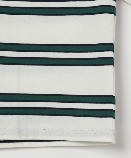 PBLIM（ページボーイリム）の「PAGEBOYLIM/ワッペンボーダーロンT（Tシャツ/カットソー・レディース・ホワイト系その他/ベージュ系その他/ネイビー系・MEDIUM/LARGE）」の22枚目の写真