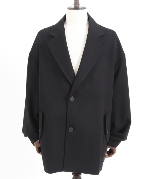 GLIMCLAP（グリムクラップ）の「mj8719-Cocoon silhouette jacket ジャケット（テーラードジャケット・メンズ・ブラック/ネイビー/グレー系その他・S/M/L）」の13枚目の写真