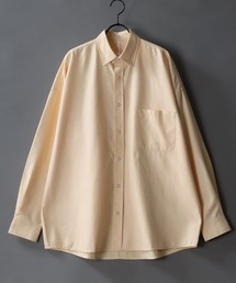 Oversize Drop shoulder oxford fabric BD shirt/オーバーサイズ ドロップショルダー オックスフォード BD シャツ