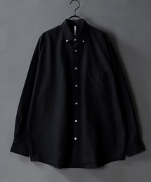 Oversize Drop shoulder oxford fabric BD shirt/オーバーサイズ ドロップショルダー オックスフォード BD シャツ