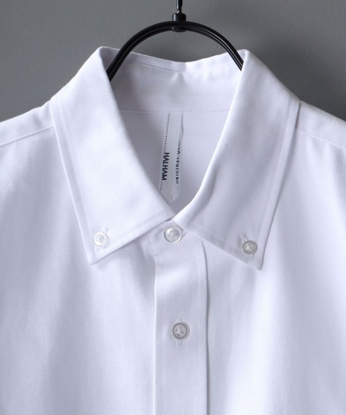 SITRY(シトリー)の「Oversize Drop shoulder oxford fabric BD shirt/オーバーサイズ ドロップショルダー オックスフォード BD シャツ(シャツ/ブラウス・メンズ・ホワイト/ブラック/サックスブルー/イエロー/ネイビー/グレー・M/L/XL)」の7枚目の写真