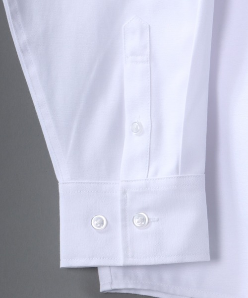 SITRY(シトリー)の「Oversize Drop shoulder oxford fabric BD shirt/オーバーサイズ ドロップショルダー オックスフォード BD シャツ(シャツ/ブラウス・メンズ・ホワイト/ブラック/サックスブルー/イエロー/ネイビー/グレー・M/L/XL)」の10枚目の写真