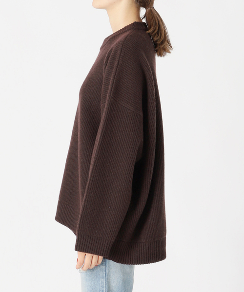 FRAMeWORK フレームワーク 畦ボーダーZIPUPプルオーバー FRAMeWORK（フレームワーク）の「畦ボーダーZIPUPプルオーバー