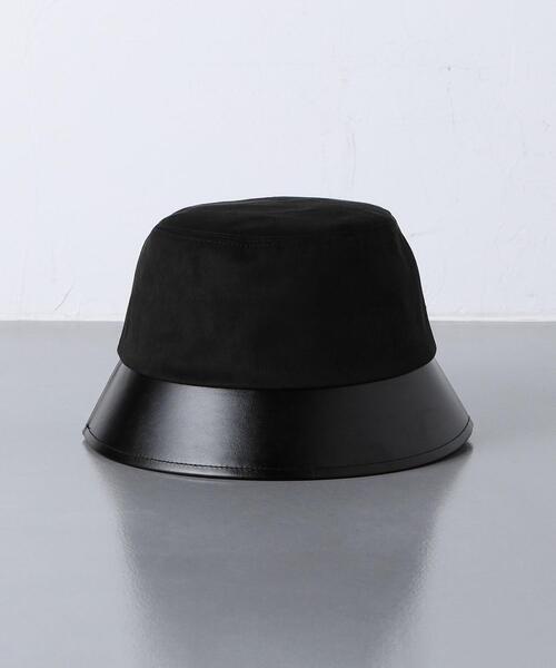 UNITED ARROWS（ユナイテッドアローズ）の「F/LTR バケット ハット UV（ハット・レディース・ブラック・FREE）」の4枚目の写真