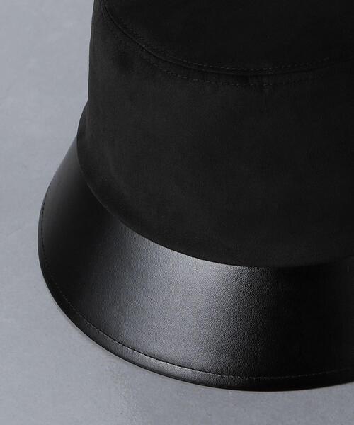 UNITED ARROWS（ユナイテッドアローズ）の「F/LTR バケット ハット UV（ハット・レディース・ブラック・FREE）」の8枚目の写真