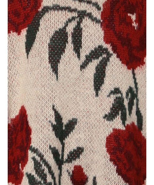 jouetie（ジュエティ）の「パターンジャカードニット（ニット/セーター・レディース・ブラック/パープル/ブルー/アイボリー・MEDIUM）」の14枚目の写真