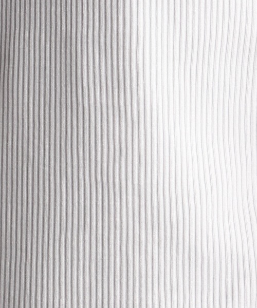 MONSIEUR NICOLE（ムッシュニコル）の「ブライトテレコ Vネックカットソー（Tシャツ/カットソー・メンズ・ホワイト/ライトグレー/ブラック/ブルー・MEDIUM/LARGE/X-LARGE）」の8枚目の写真