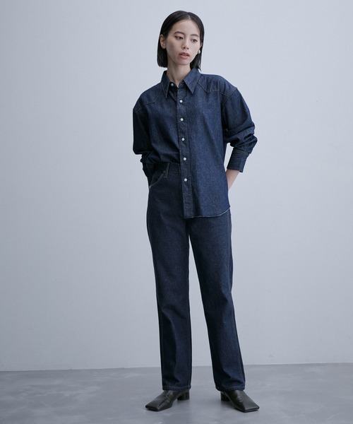 Wrangler（ラングラー）の「【Wrangler×Jane Smith×ADAM ET ROPE'】別注 Denim Shirt（シャツ/ブラウス・レディース・ネイビー・M）」の11枚目の写真