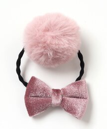 リボン・ファーヘアゴム