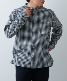 CIAOPANIC TYPY | コットン起毛バンドカラーシャツ柄無地アソート(シャツ/ブラウス)