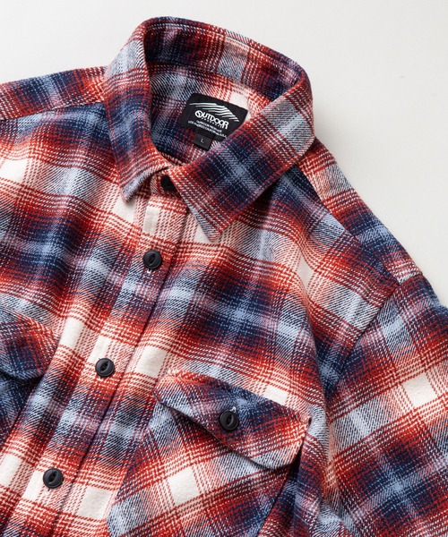 penultimate ネルシャツ 24AW penultimate チェックシャツ ドロスト