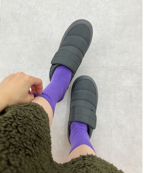 ORiental TRaffic（オリエンタルトラフィック）の「＼ 撥水 防水 ／ モック シューズ /OT3403（スリッポン・レディース・グレー/ブラック・3L/LL/L/M/S/SS）」の13枚目の写真