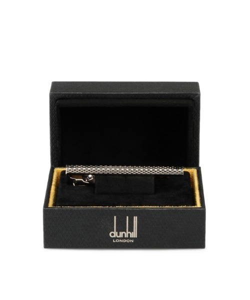 dunhill(ダンヒル)の「エンジンターン ファセット タイバー / ENGINE TURN FACET TIE BAR(ネクタイピン・メンズ・シルバー・ONE SIZE)」の5枚目の写真