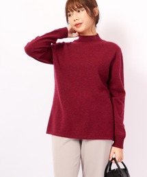 BRODIAEA 洗えるカシミヤシリーズ ハイネックニット