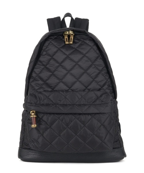 TOFF&LOADSTONE（トフアンドロードストーン）の「バックパック リップストップ キルト（バックパック/リュック・メンズ・ブラック/カーキ・FREE）」の2枚目の写真