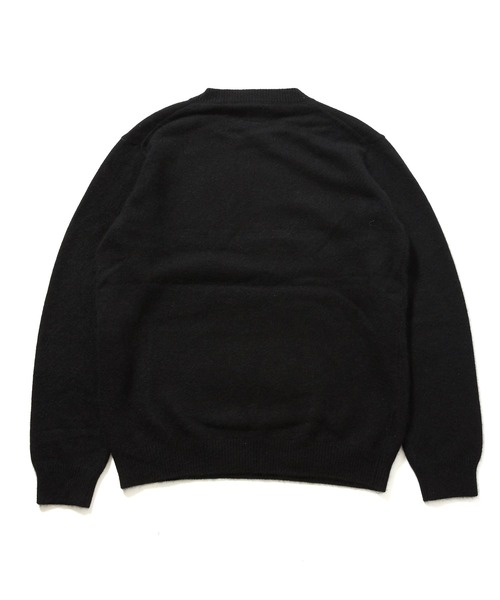 CRIMIE（クライミー）の「RACCOON CREW NECK KNIT / ラクーン クルーネック ニット セーター（ニット/セーター・メンズ・グリーン/ブラック/カーキ・M/L/XL/XXL/S）」の17枚目の写真