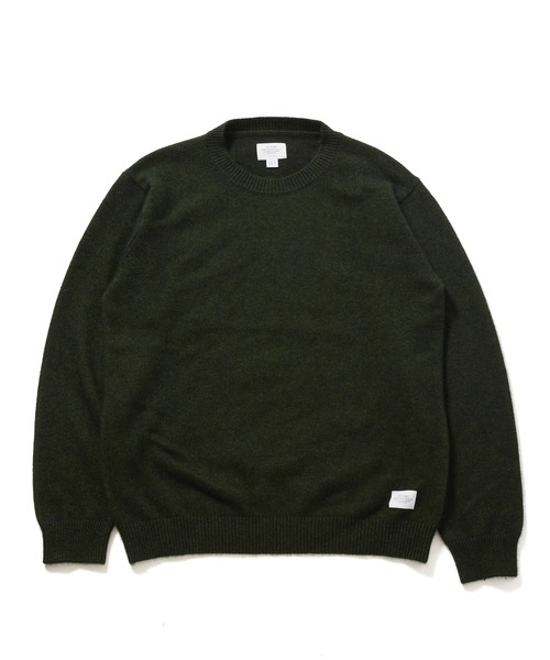 CRIMIE（クライミー）の「RACCOON CREW NECK KNIT / ラクーン クルーネック ニット セーター（ニット/セーター・メンズ・グリーン/ブラック/カーキ・M/L/XL/XXL/S）」の18枚目の写真