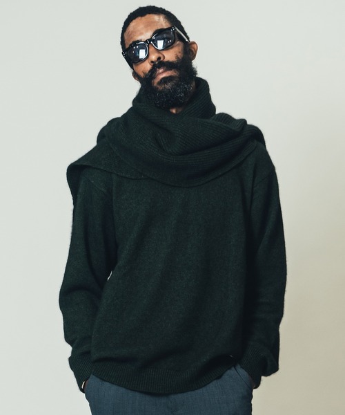 CRIMIE（クライミー）の「RACCOON CREW NECK KNIT / ラクーン クルー