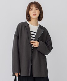 コンプレストパイル ショートアウター